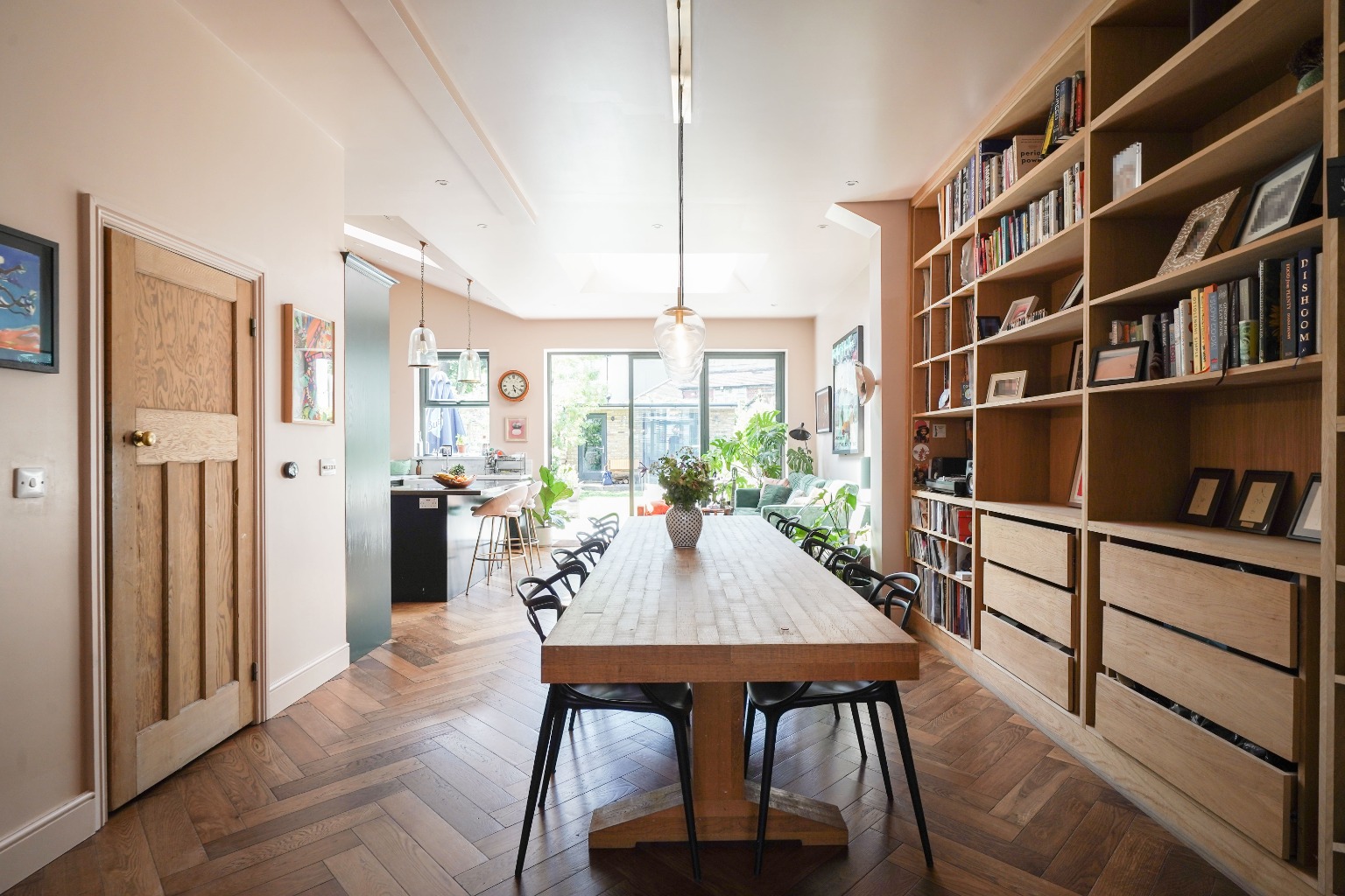 A wonderful example of an extended and thoughtfully designed mid-terrace four bedroom house A wonderful example of an extended and thoughtfully designed mid-terrace four bedroom house