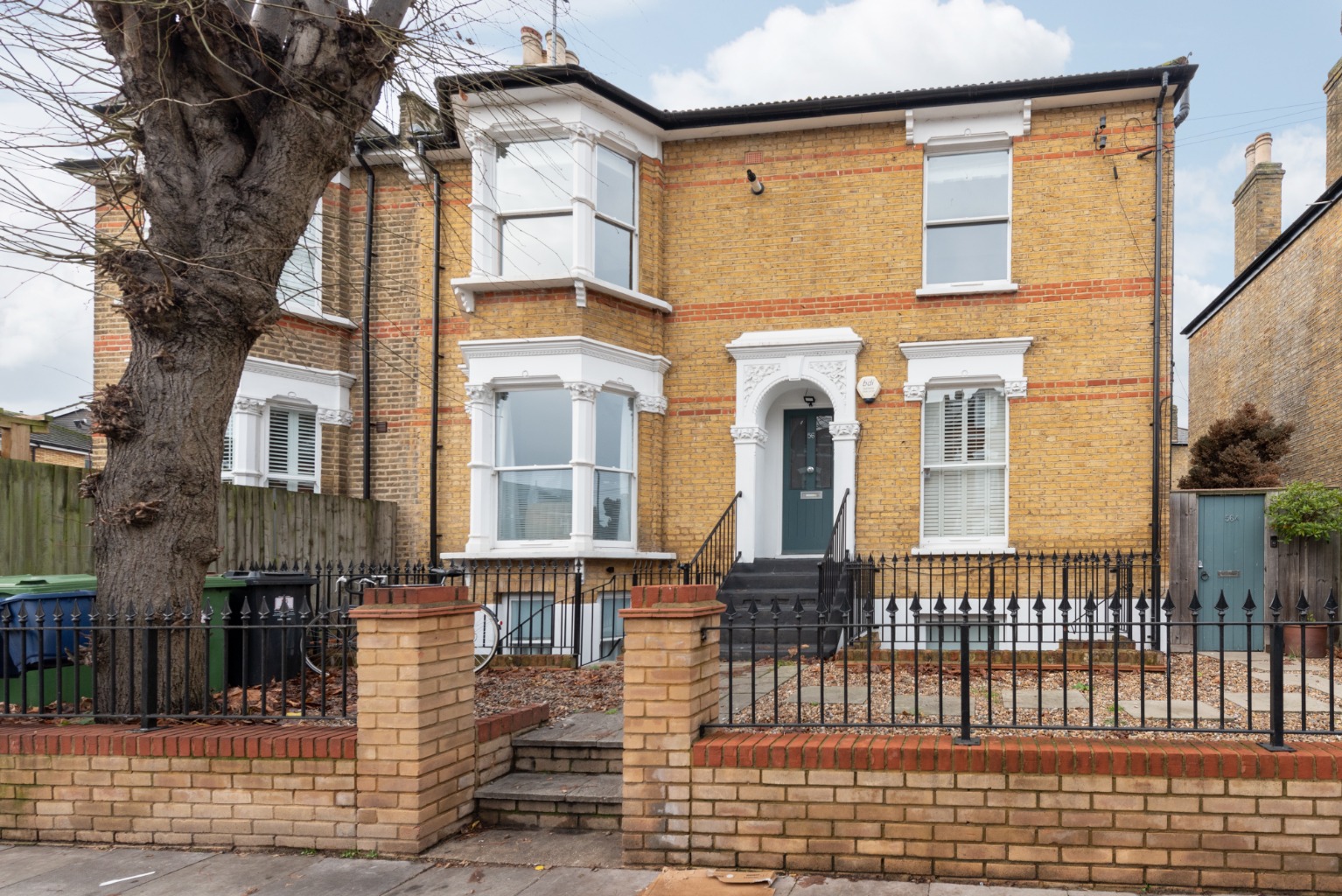 Two bedroom first floor flat for sale in popular Clapton.