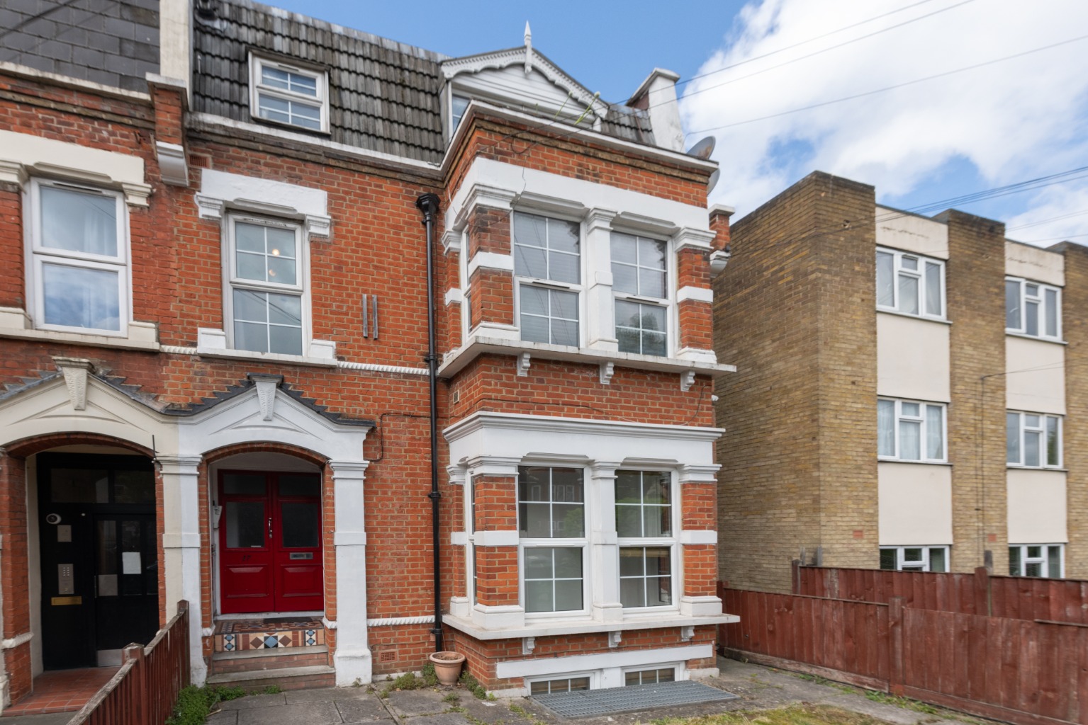 Two bedroom split-level maisonette for sale in Upper Leytonstone.