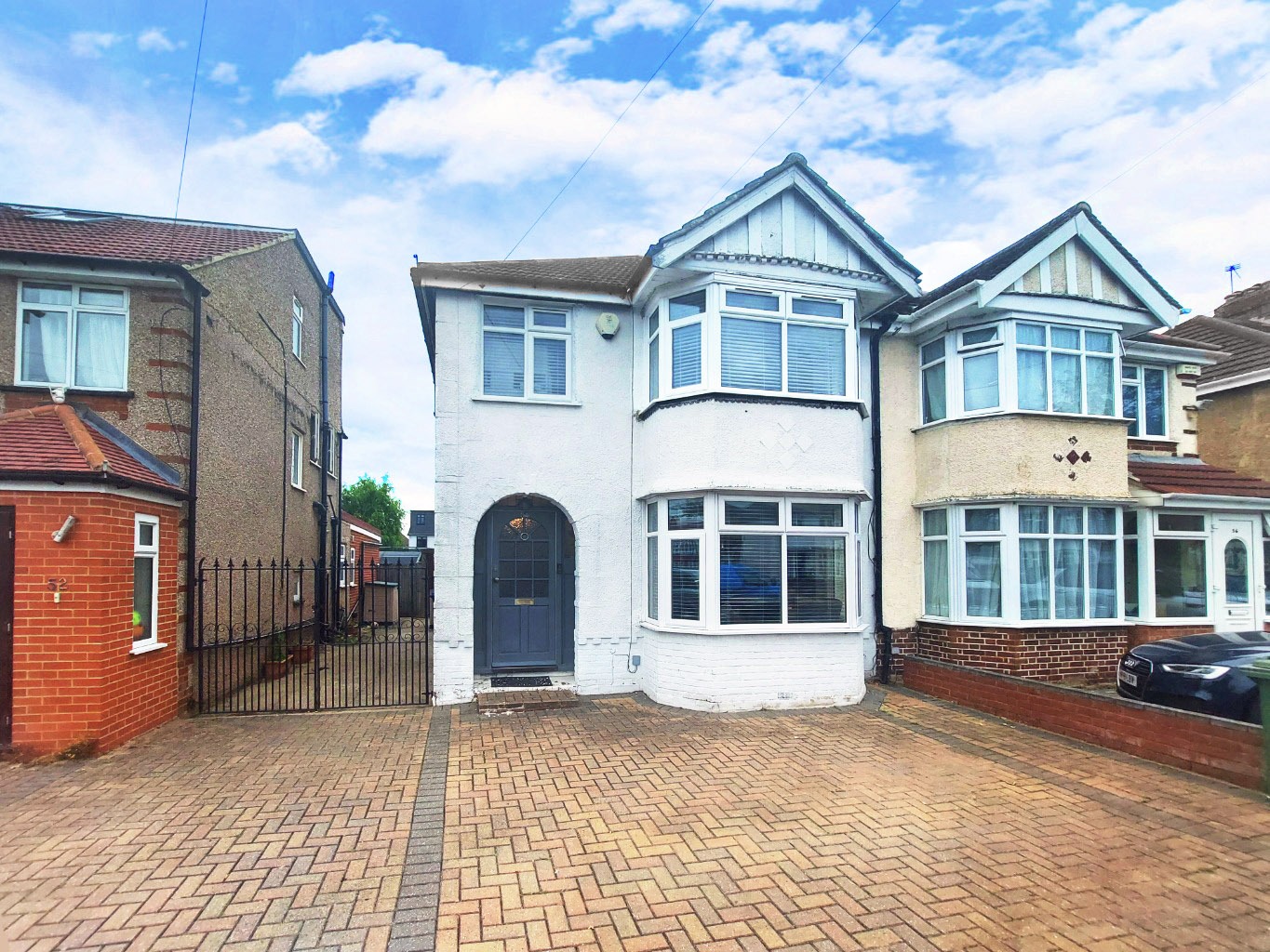 An extended three bedroom  semi-detached family home set in a quiet location