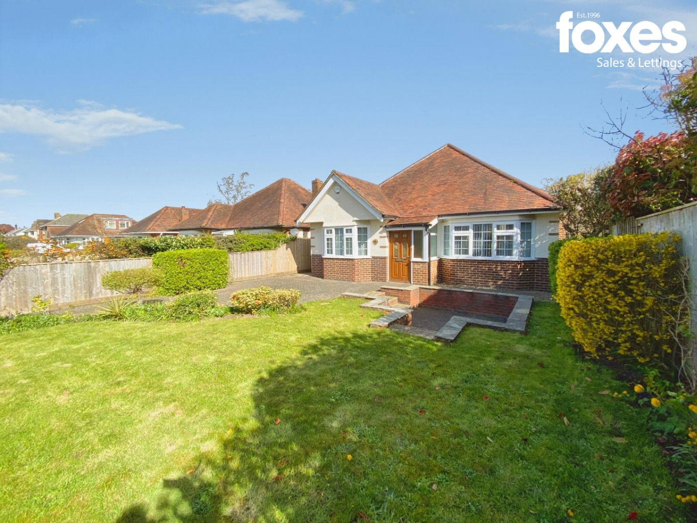 An immaculately presented detached bungalow  with two double bedrooms
