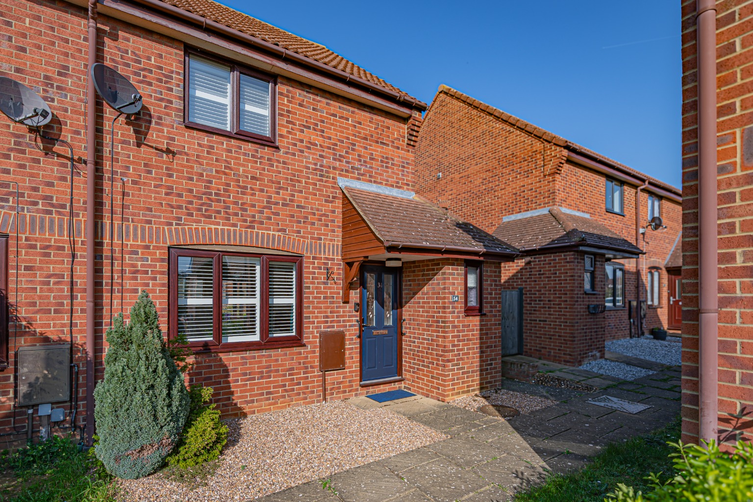 Two bedroom semi detached home located in Cornwallis Drive Eaton Socon.