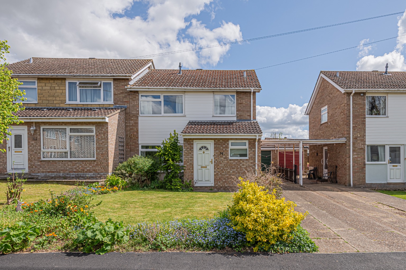 Three bedroom semi detached home located in Humberley Close Eynesbury.