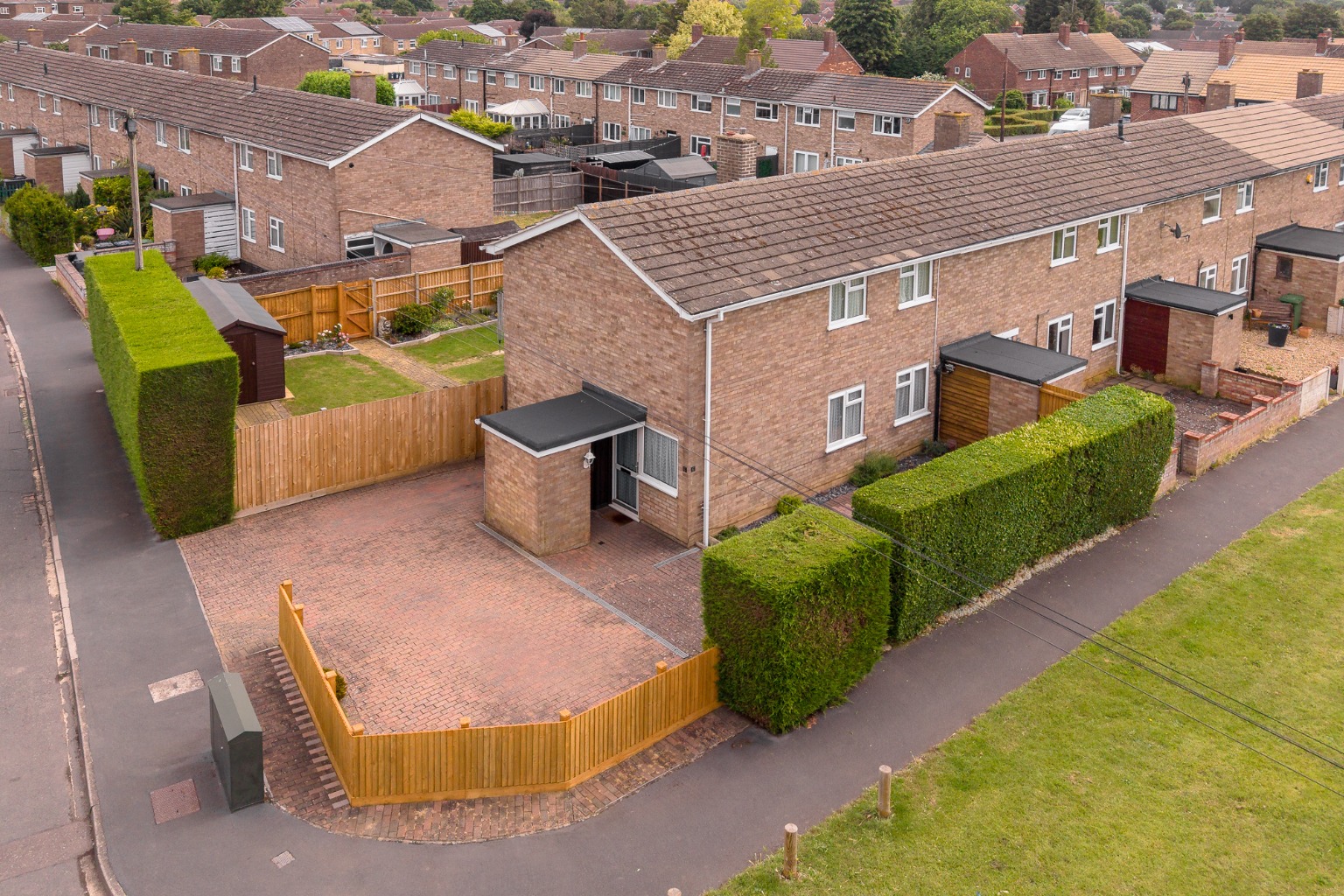 A three bedroom family home occupying a desirable corner plot. Property image 1