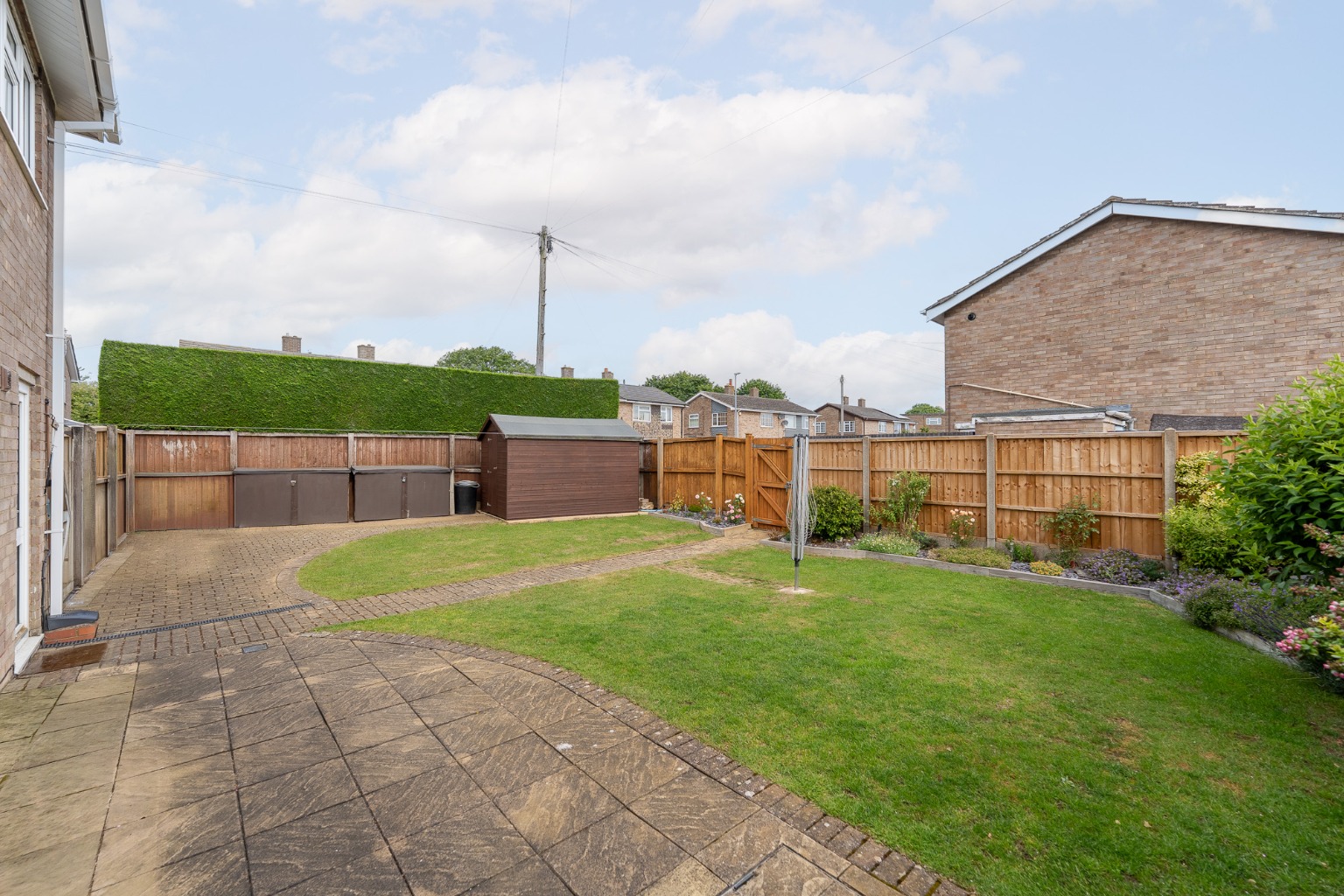 A three bedroom family home occupying a desirable corner plot. Property image 23