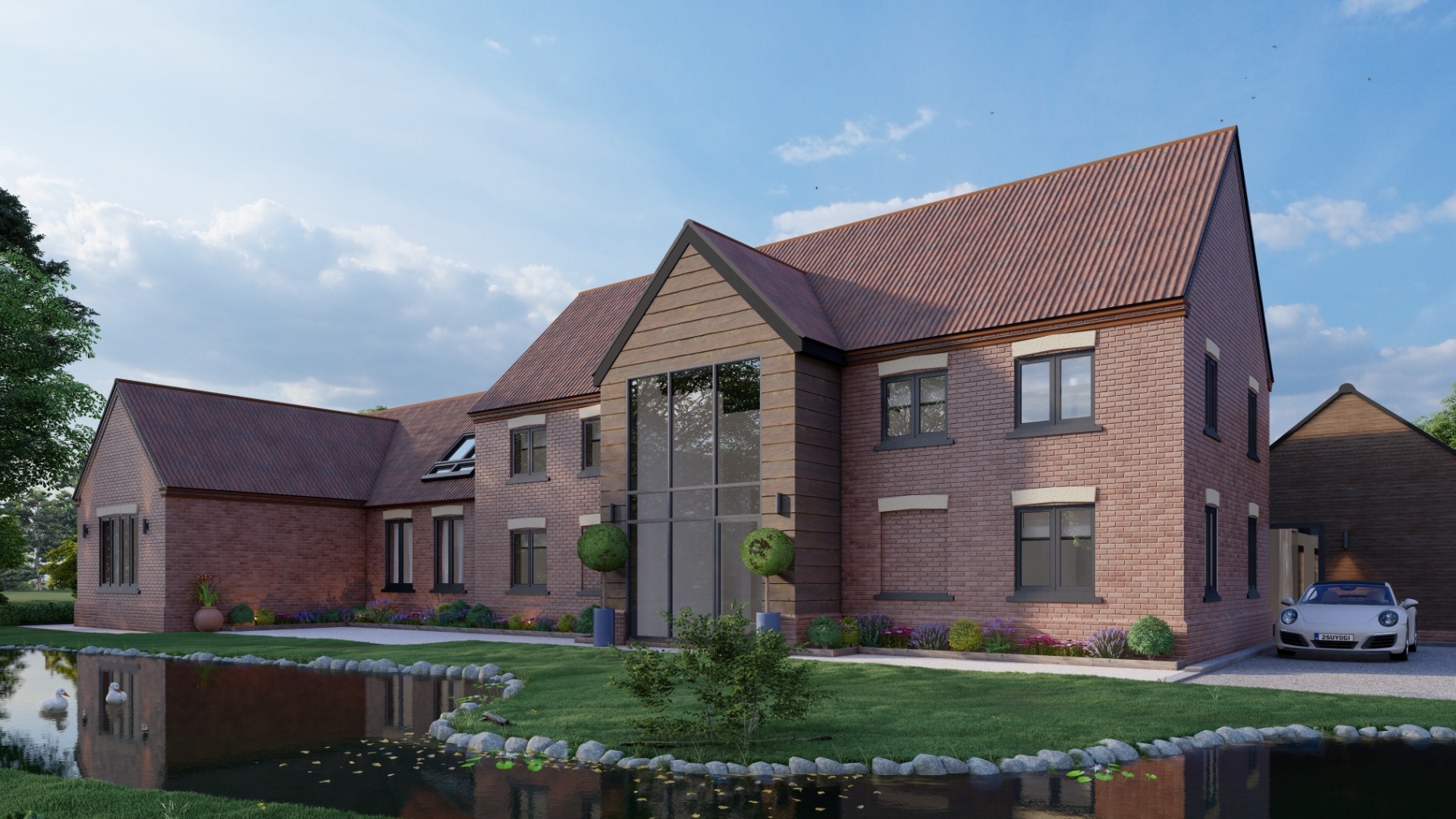 Fantastic development of three plots with planning set in serene countryside close to St Neots Property image 2