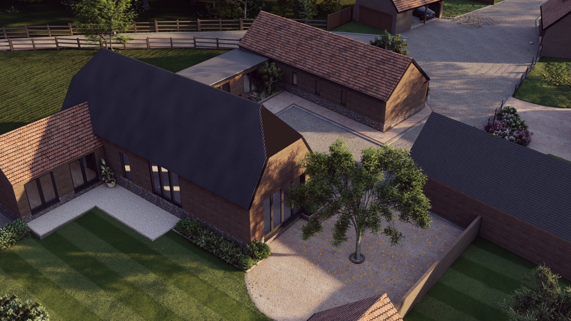 Fantastic development of three plots with planning set in serene countryside close to St Neots Property image 8