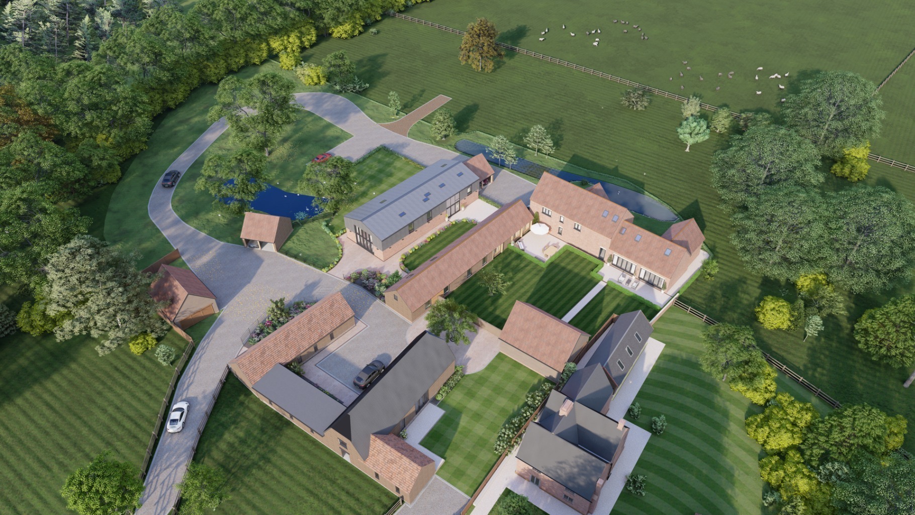 Fantastic development of three plots with planning set in serene countryside close to St Neots Property image 25