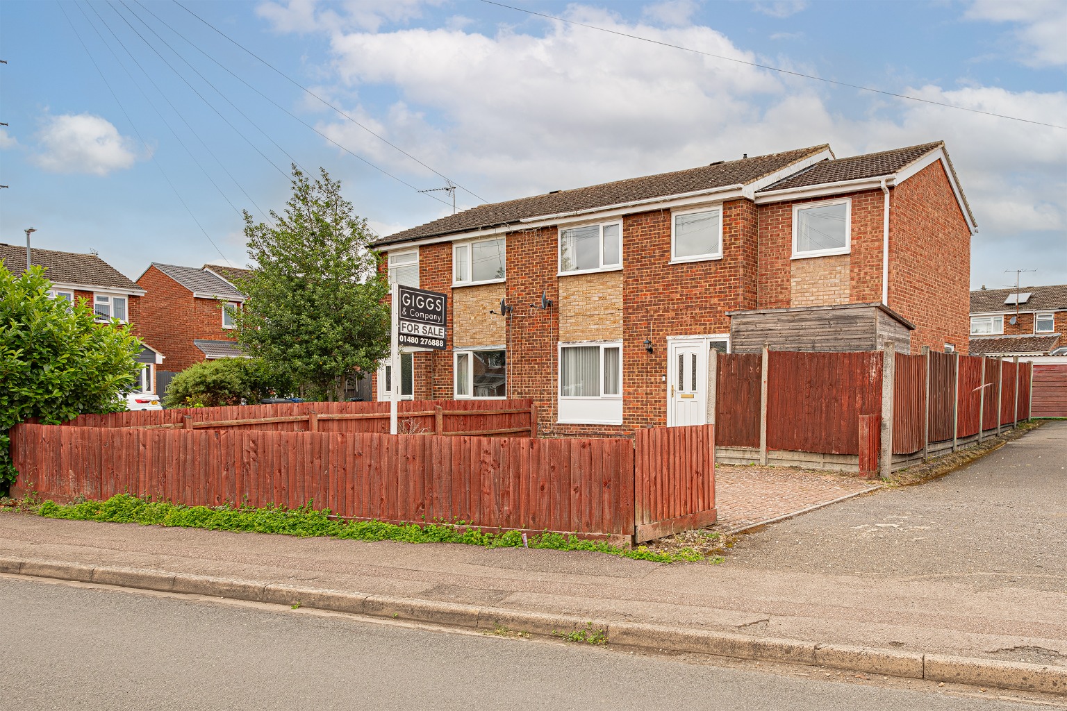 Offered for sale with no forward chain, an extended four-bedroom semi-detached family home