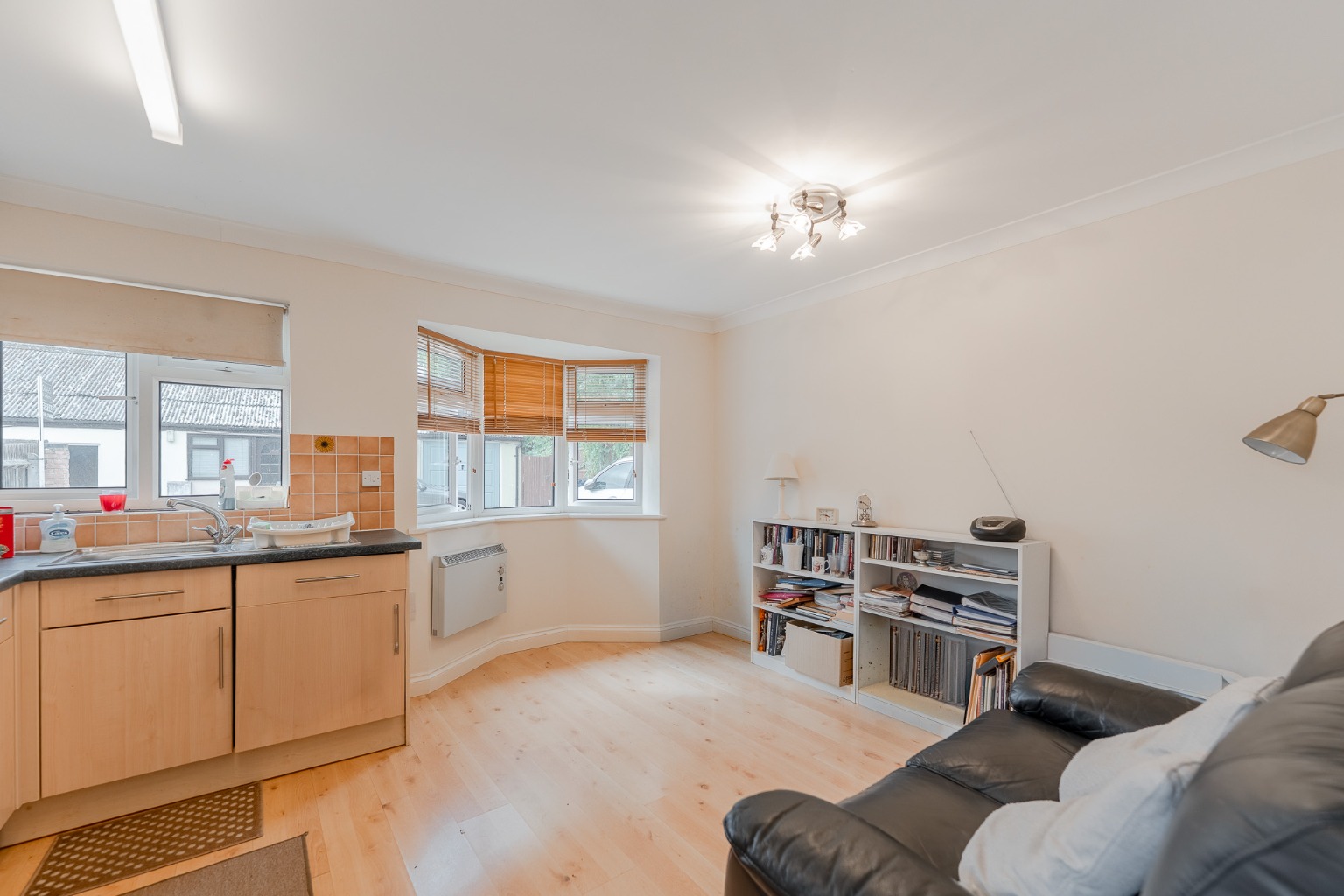 A ONE BEDROOM SEMI-DETACHED BUNGALOW WITH GARAGE IN THE HEART OF THE POPULAR GREAT STAUGHTON VILLAGE Property image 2