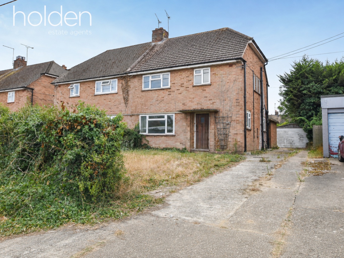 Open House 8 August - In need of FULL MODERNISATION - 3 bed semi with 90ft garden.