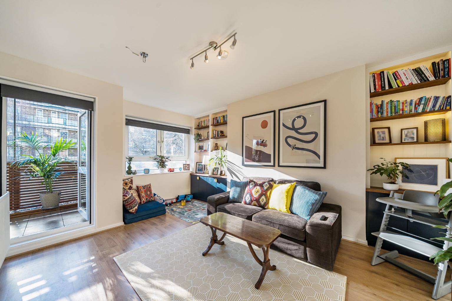 Two-Bedroom Apartment with South - West  Facing Private Balcony