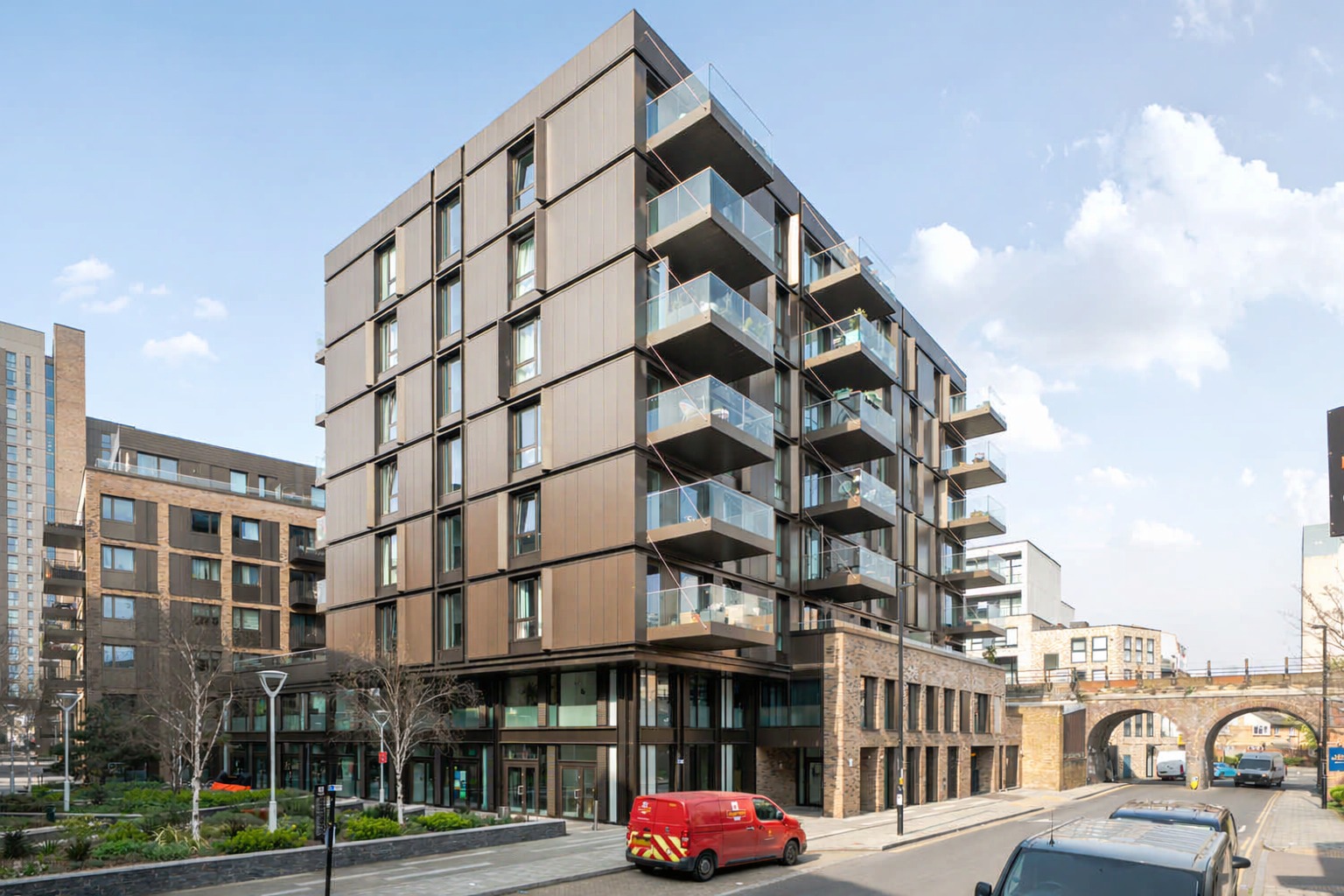 Modern One-Bedroom Apartment with Balcony in Vibrant Moulding Lane