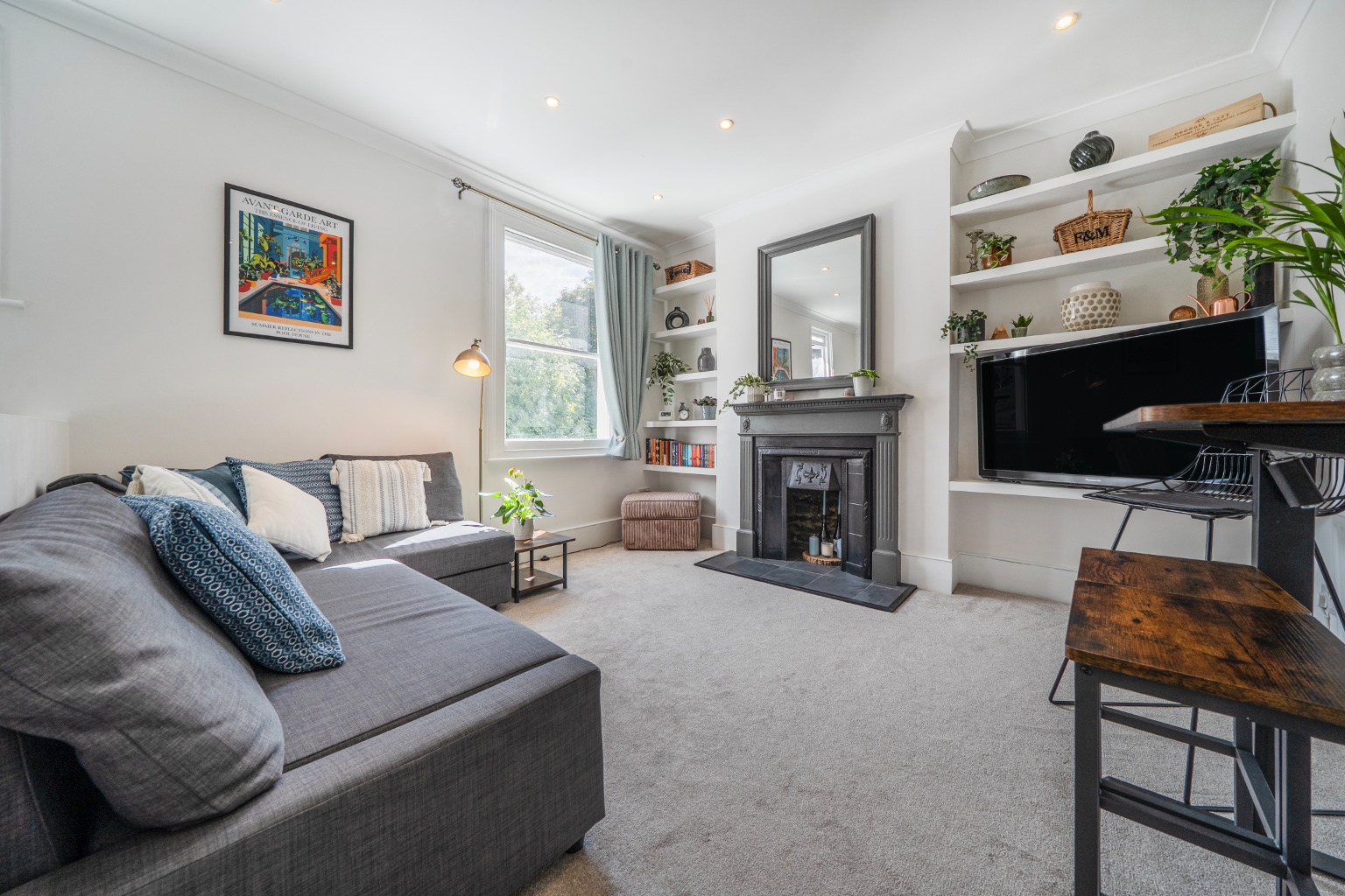 Charming Brockley Top Floor Period Conversion with Private Section Of A South-Facing Garden