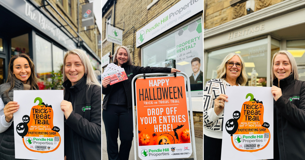 Spooktacular fun returns...Pendle Hill Properties Halloween Trick or Treat Trail back in Longridge