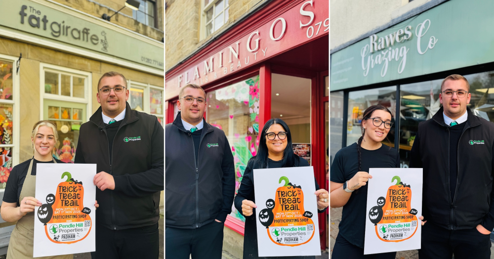 Padiham gets set for a Wicked Week of Fun with Pendle Hill Properties' Trick or Treat Trail