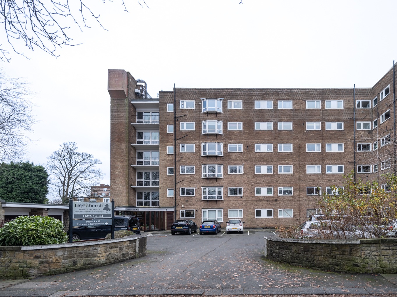 Three bedroom apartment at Beechcroft, Gosforth for sale