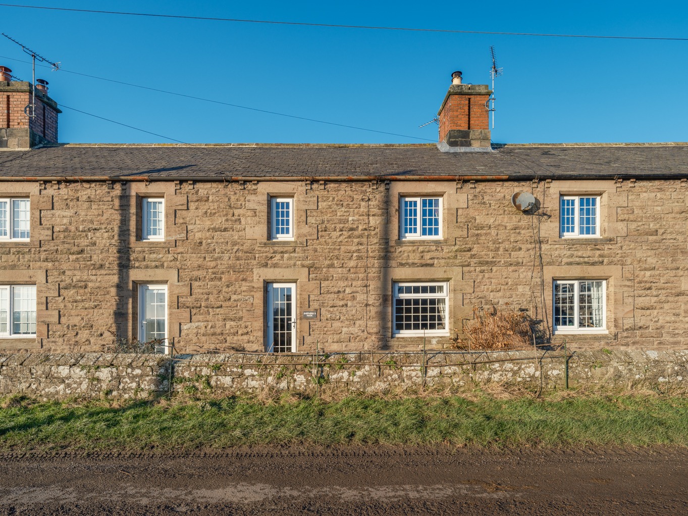 Characterful three bedroom period cottage for sale at North Charlton, Alnwick.