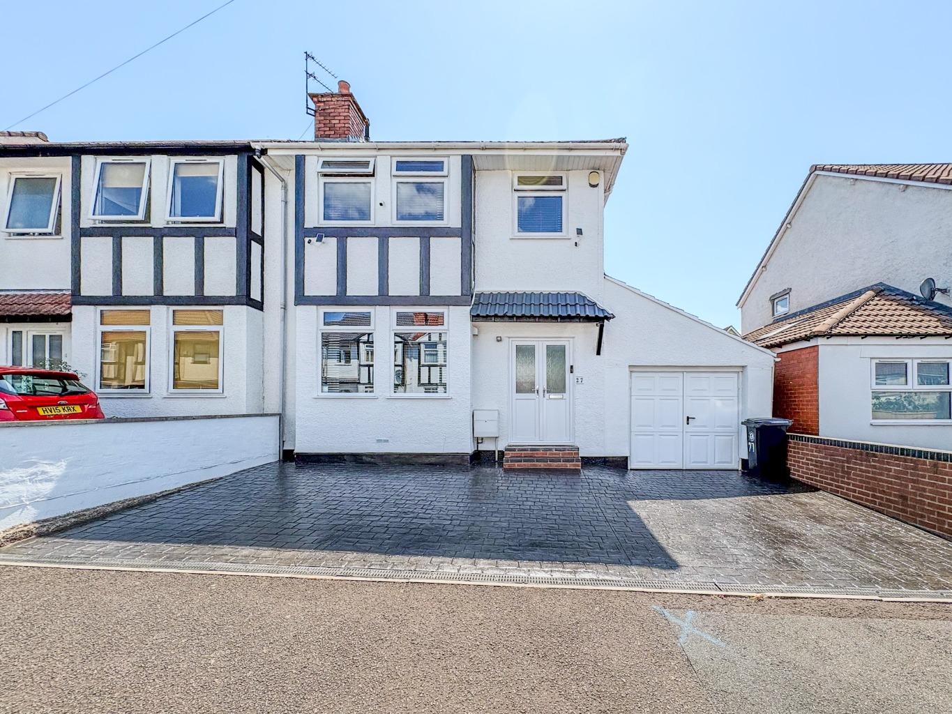 Extended Three Bedroom Semi-Detached Home with Garage & Beautiful Garden