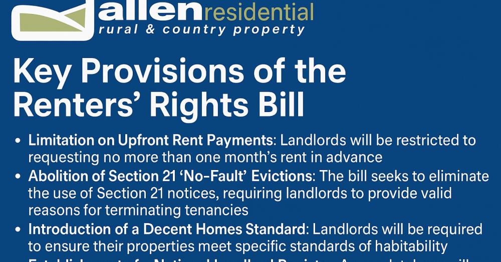 Navigating the Renters' Rights Bill: How Allen Residential Supports Landlords Through Legislative Ch
