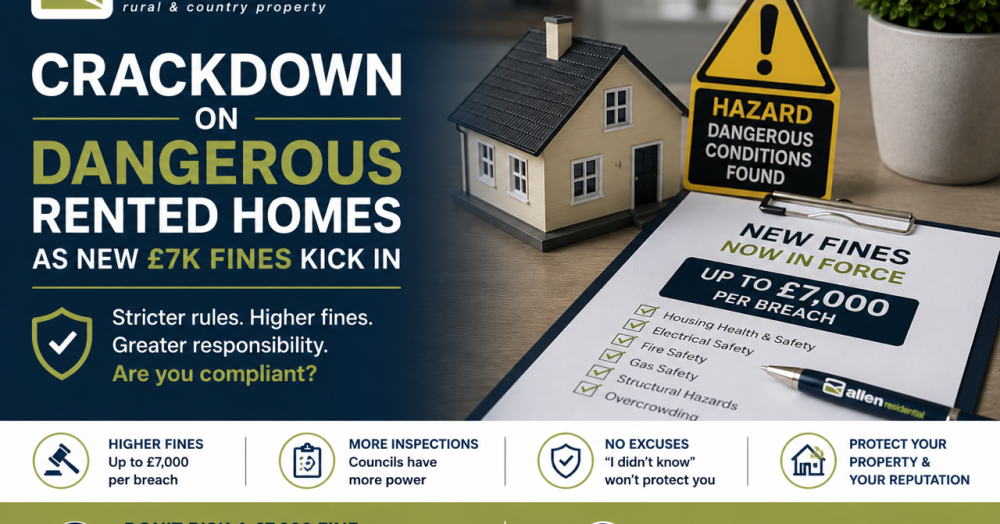 Crackdown on Dangerous Rented Homes as New £7,000 Fines Take Effect