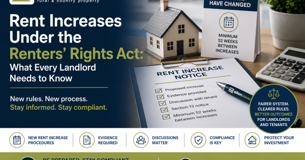 Rent Increases Under the Renters’ Rights Act: What Every Landlord Needs to Know