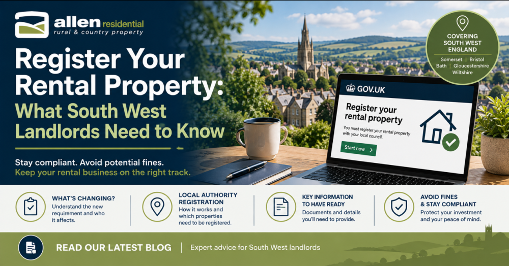 Register Your Rental Property: What South West Landlords Need to Know