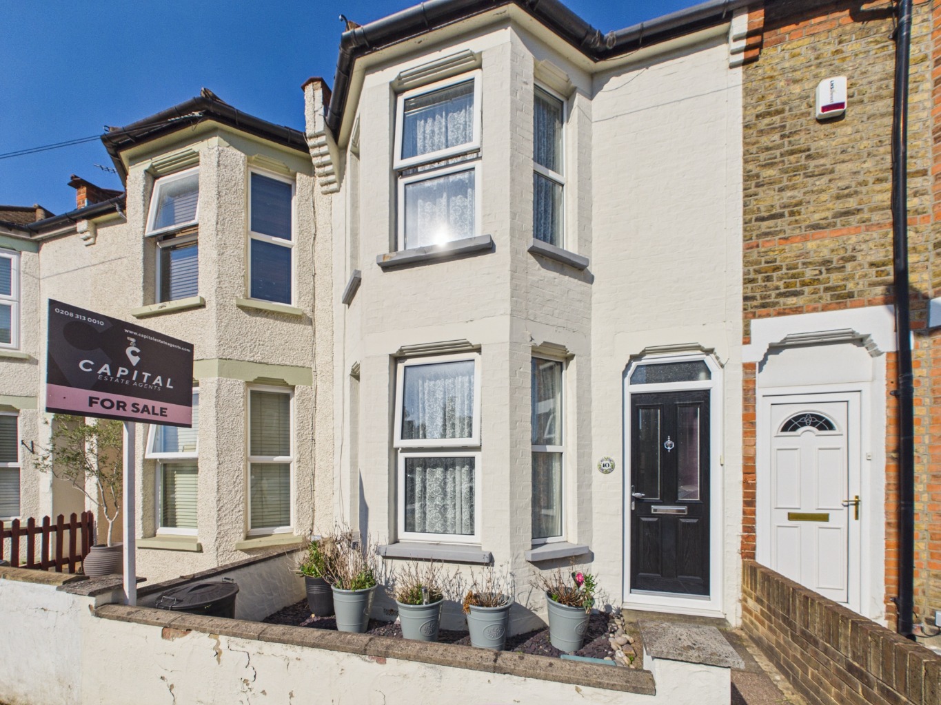 A delightful three bedroom home for sale, located on a peaceful road in Shortlands.