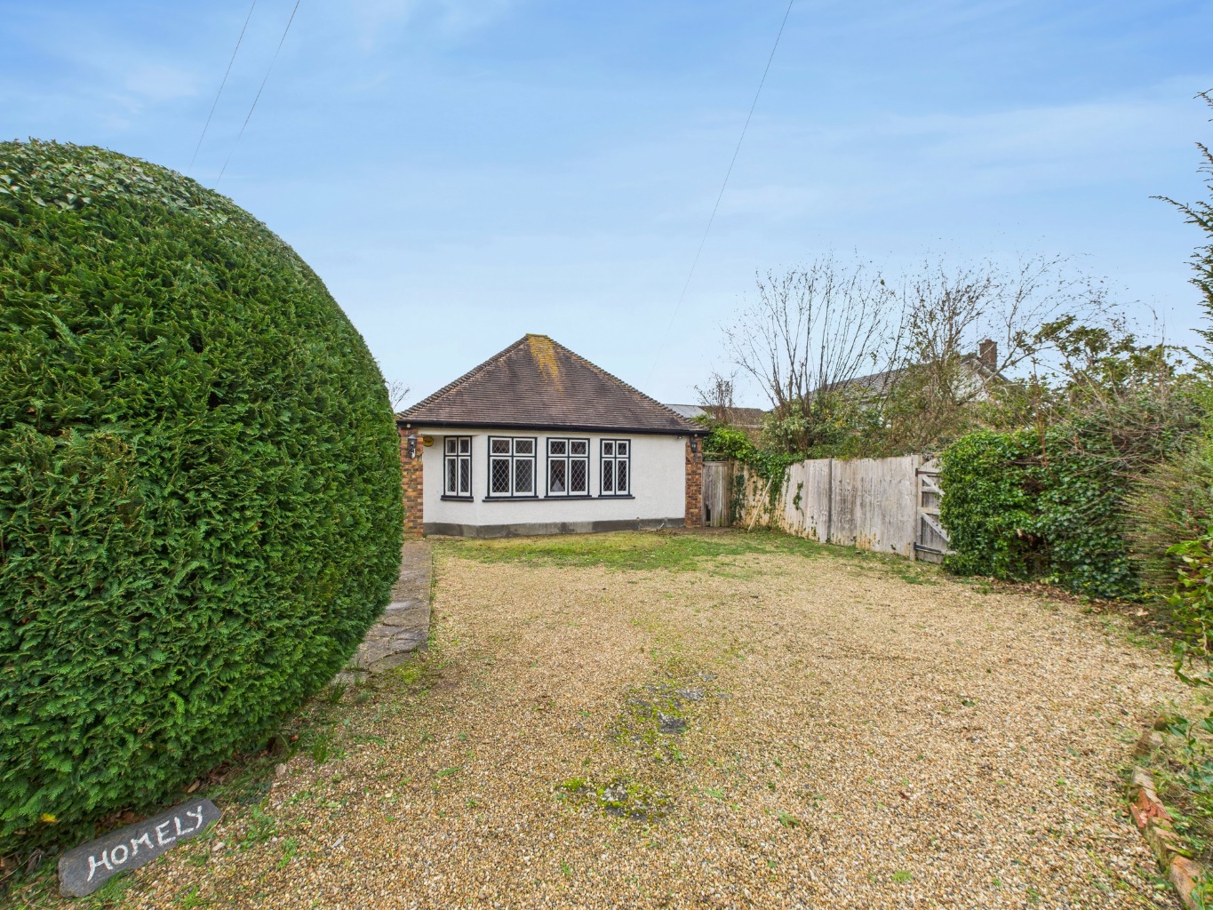 Chain-free two-bedroom bungalow in Orpington.