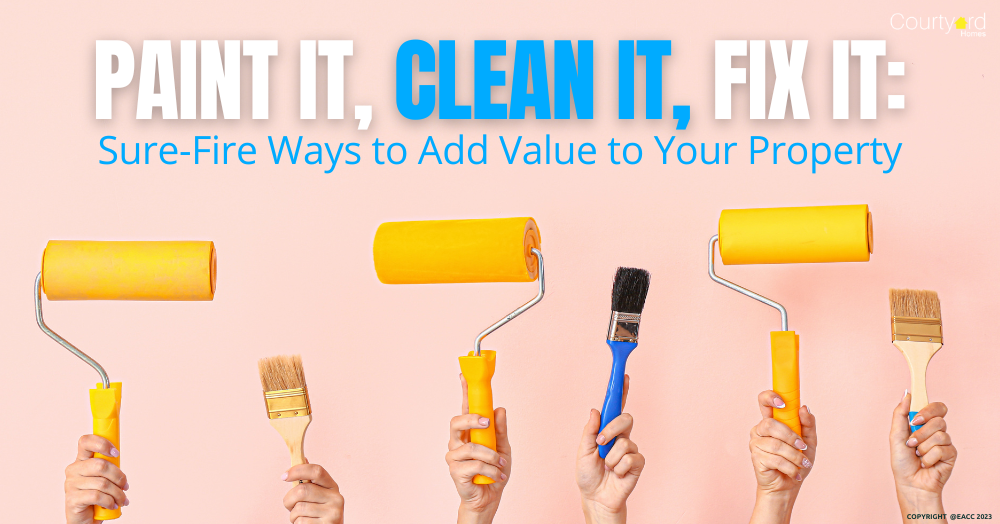 Paint it, Clean it, Fix it: Sure-Fire Ways to Add Value to Your Culcheth Property