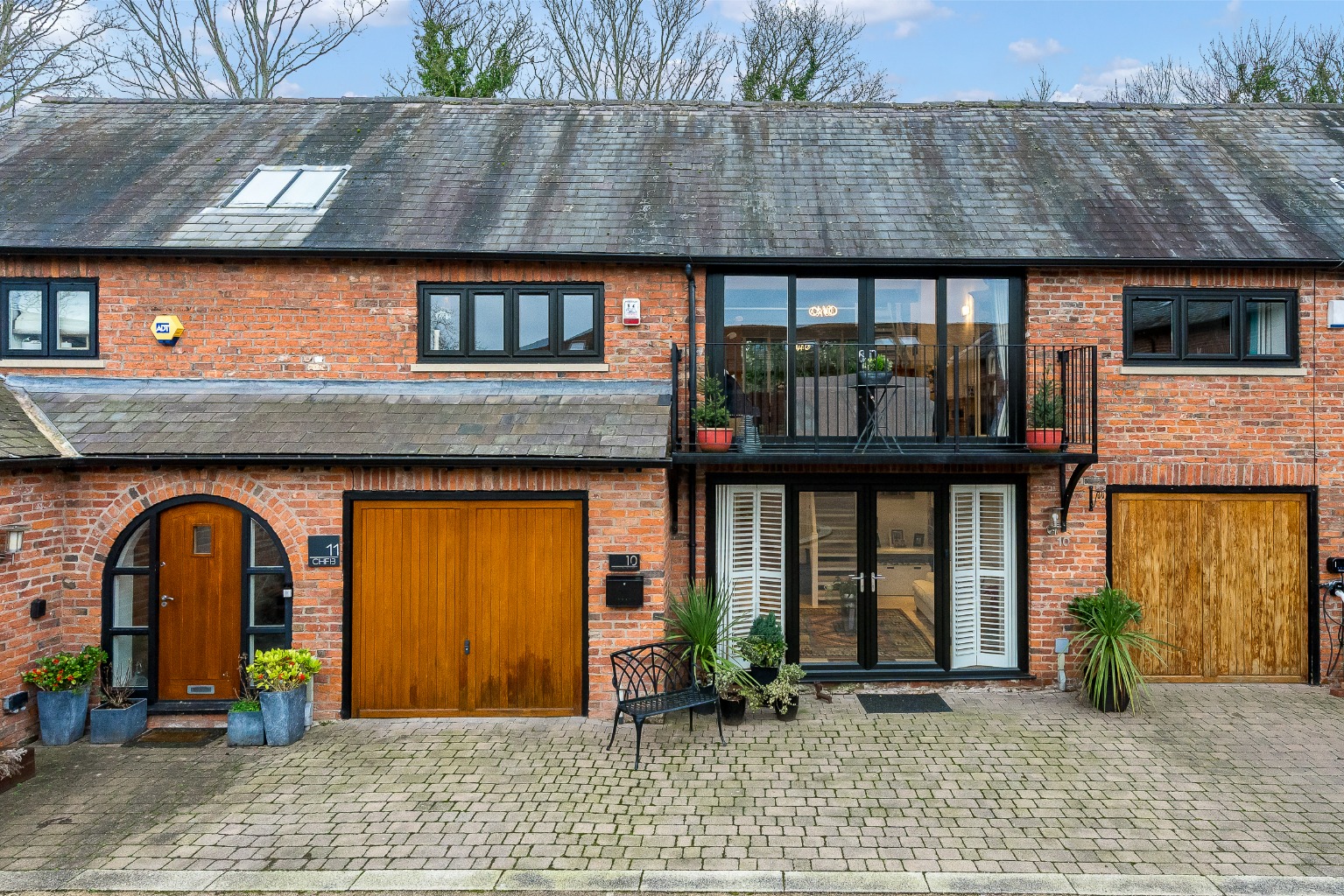 A beautiful barn conversion, full of character features located in a private gated development.