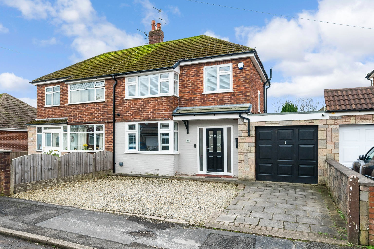 An immaculate three bedroom semi-detached family home in a sought after cul de sac location .