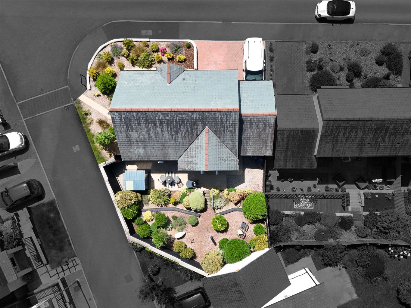 Two-Bedroom Detached Bungalow with Garage, EV Charging & Mature Gardens in Dobwalls