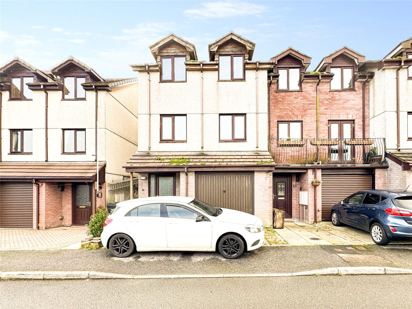 Spacious Three-Bedroom West Looe Home with River Views, Garage & Parking