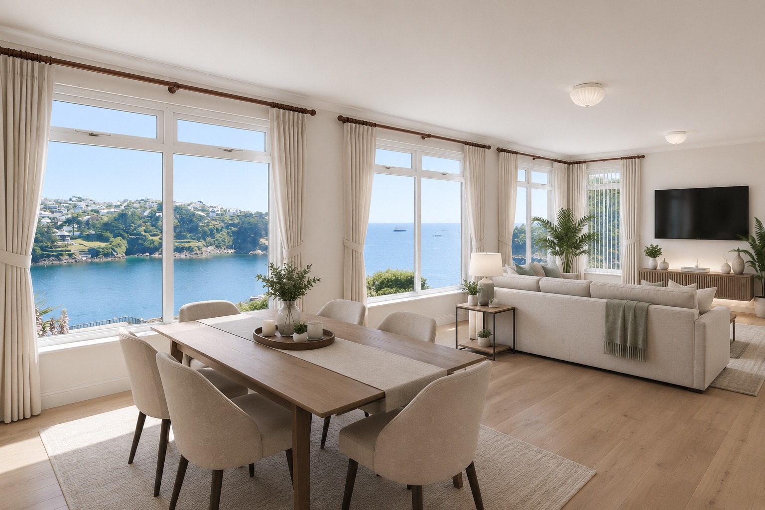Panoramic Harbour Views, Ground Floor Apartment, Parking for Two, No Onward Chain Property image 3