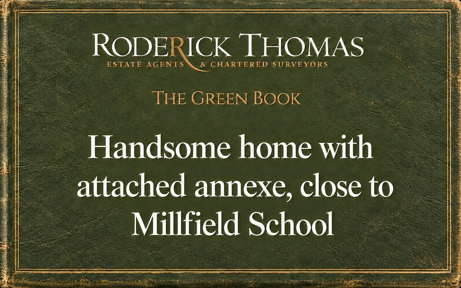 Discreet, Nr. Millfield