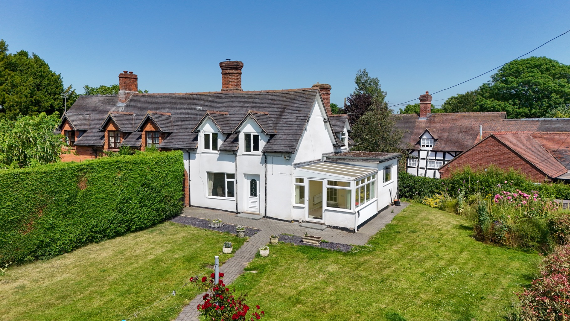 Charming 3 Bedroom Semi Detached  Duke of Sutherland Cottage, Cherrington, 0.26 Acre Plot