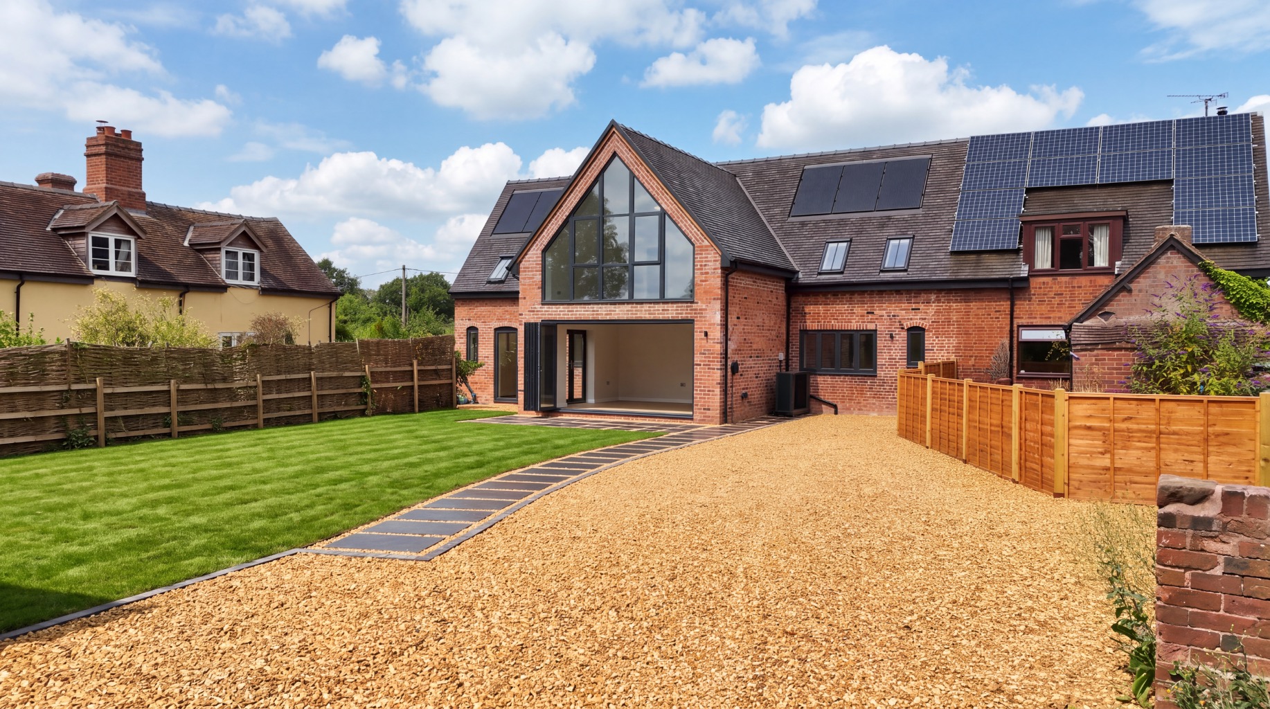 Individually Designed Four Bedroom New Build Home in Village Location