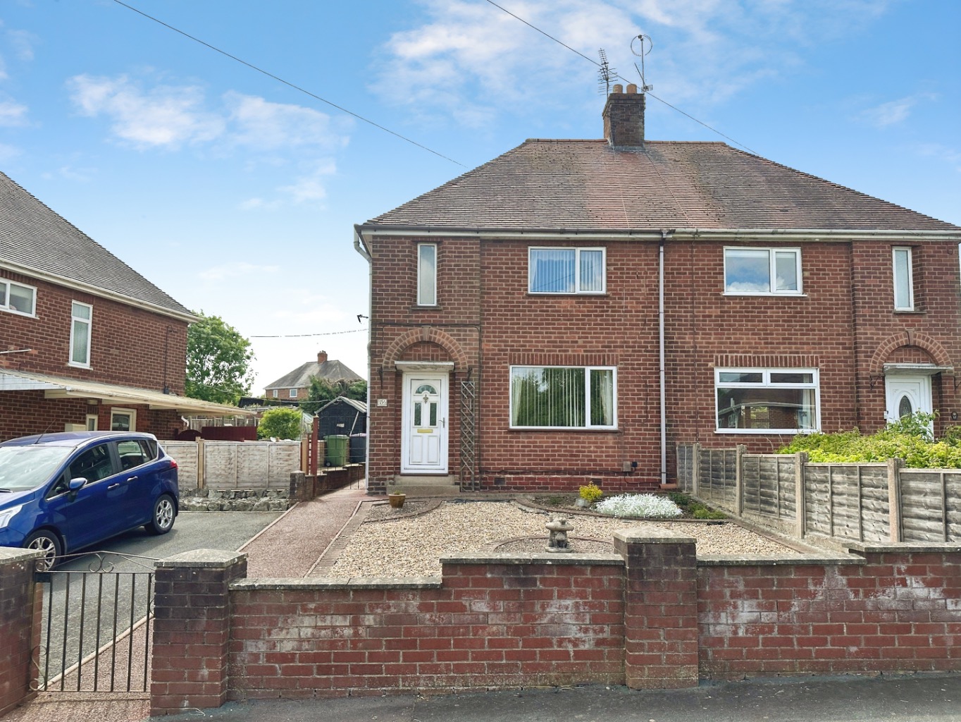 Pleasant Three Bedroom Semi-Detached Home in Madeley, Shropshire
