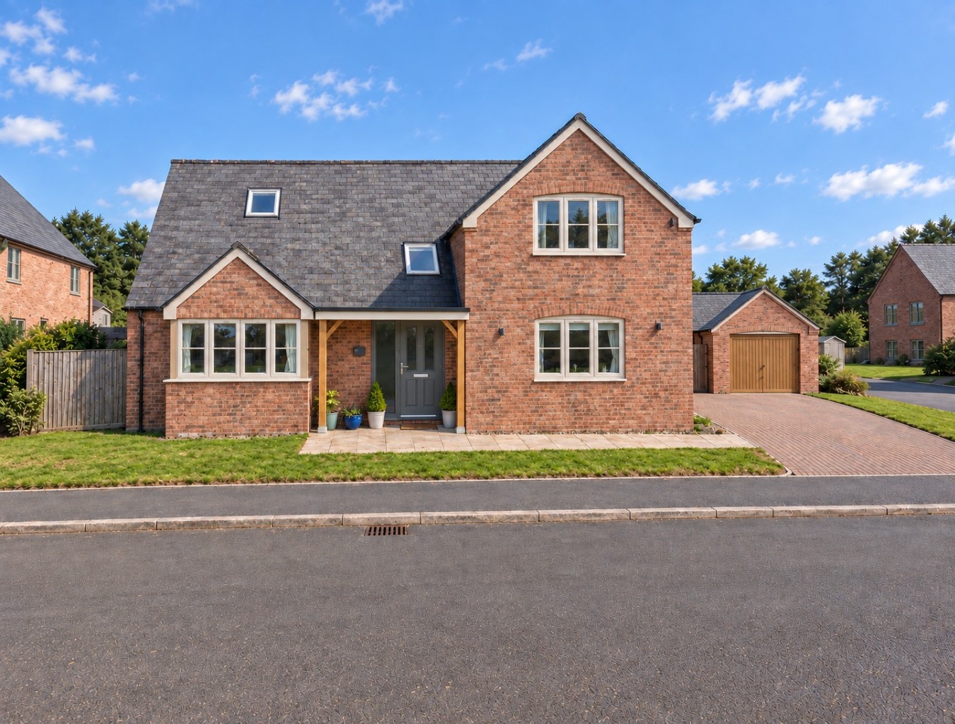 Luxury New Build Dormer Bungalow in Tibberton, Shropshire