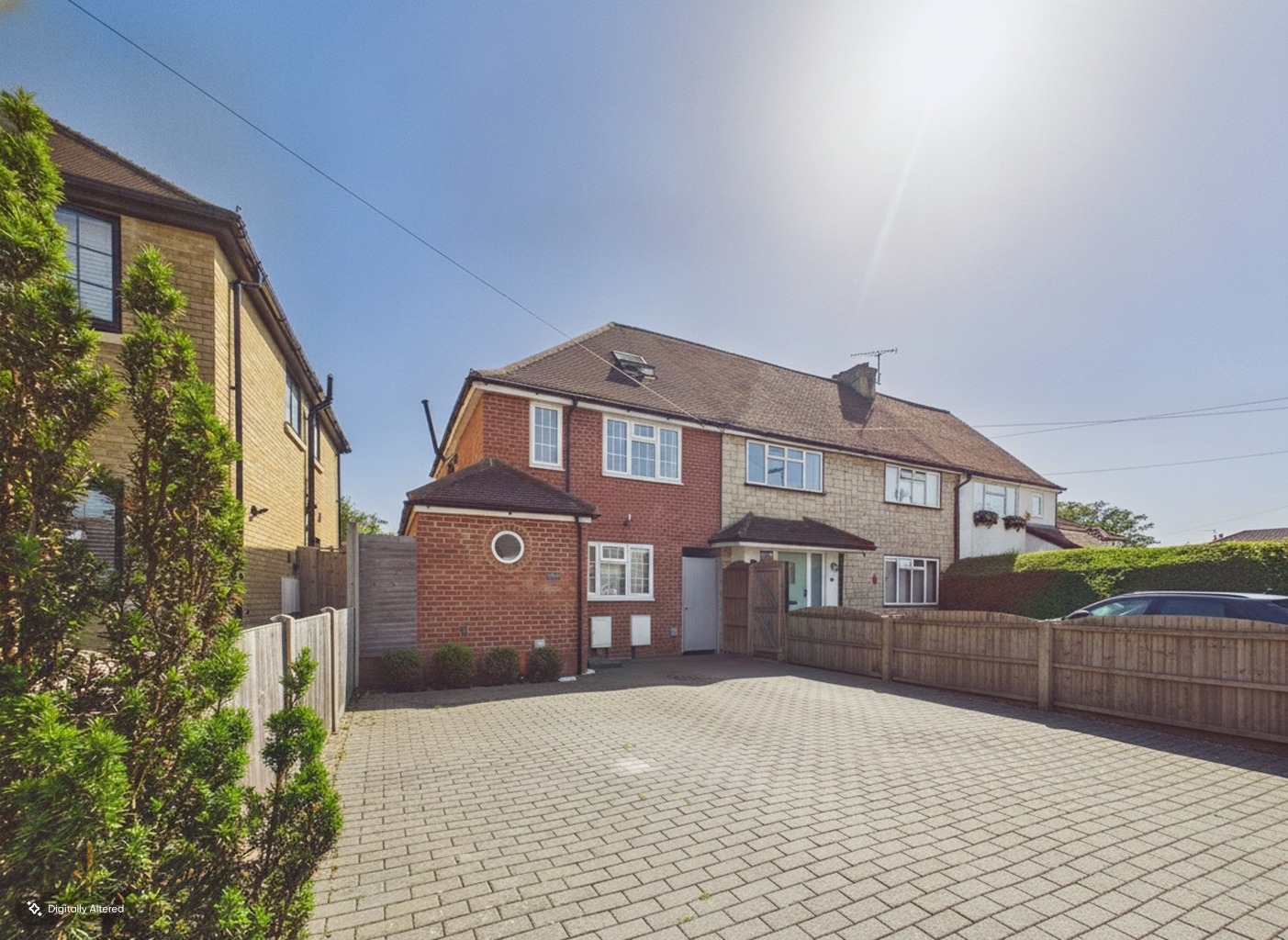 Modern Three Bedroom Home with Driveway in St. Albans