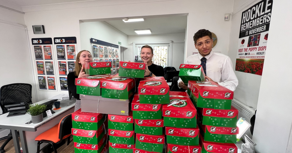 Santas Sleigh is full thanks to Hockley people! Santas Sleigh is full thanks to Hockley people!