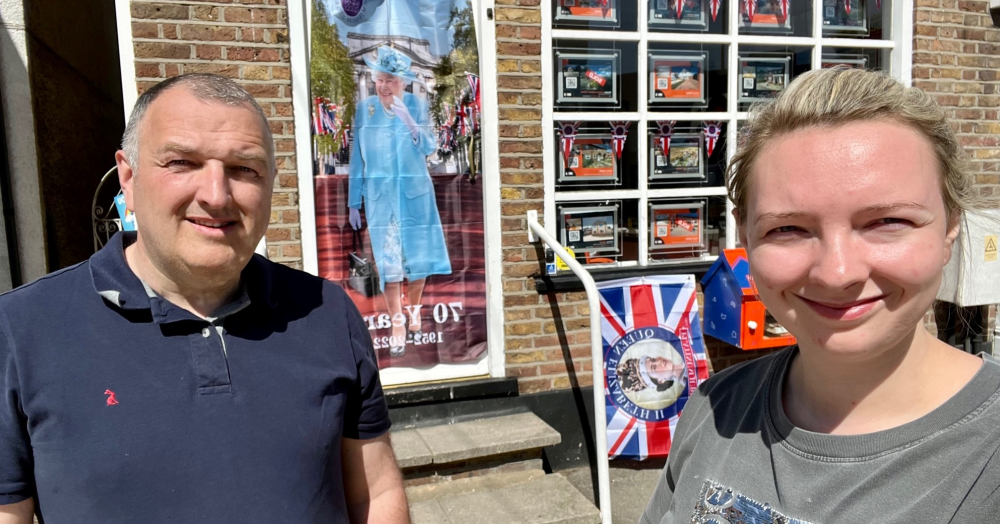 We make Hockley Village a sea of red, white and blue! We make Hockley Village a sea of red, white and blue!