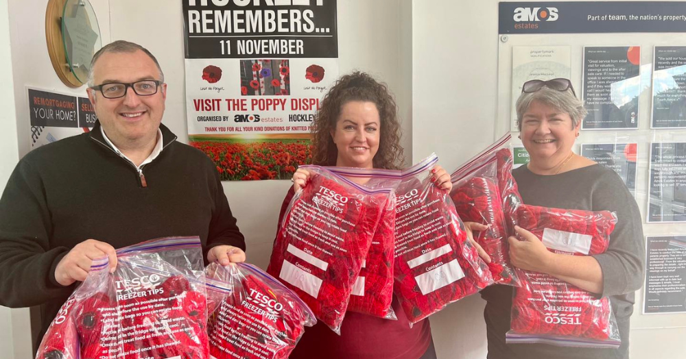 A big donation of poppies from Ella & Ali A big donation of poppies from Ella & Ali