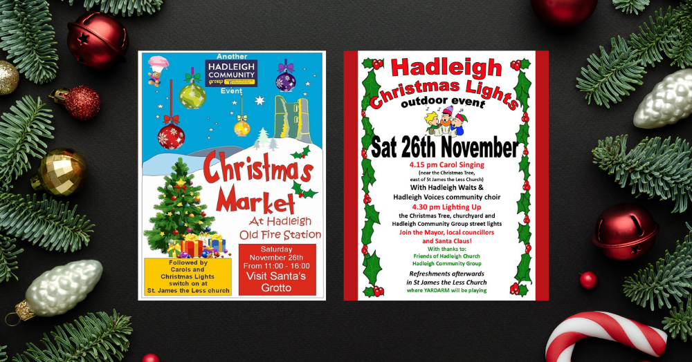 Hadleigh Christmas Market &  Lights Switch On