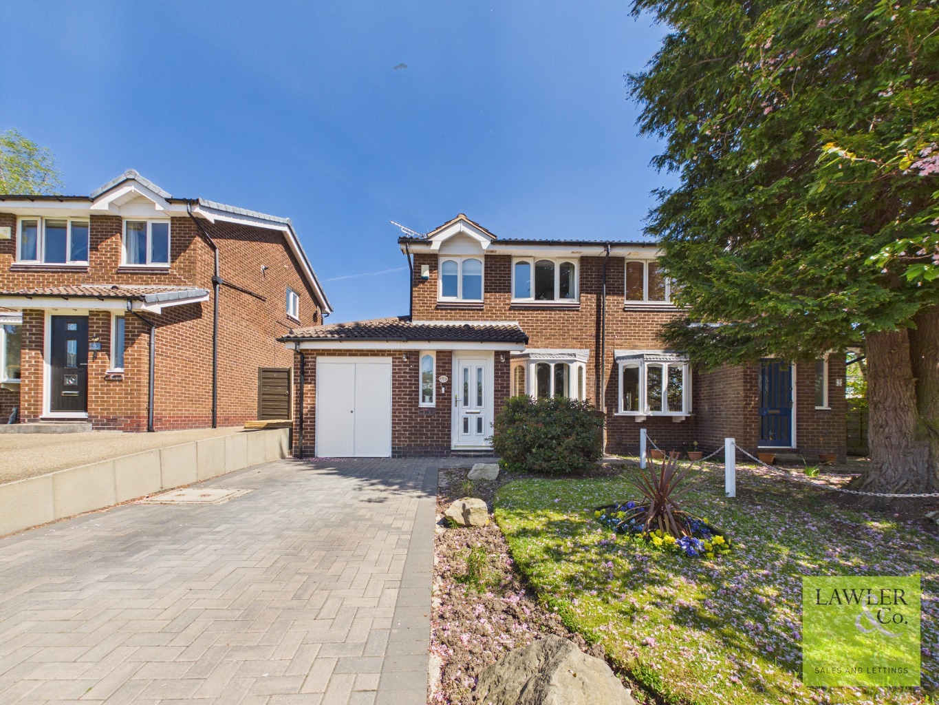 Step inside this generously proportioned three-bedroom semi-detached family home, perfectly