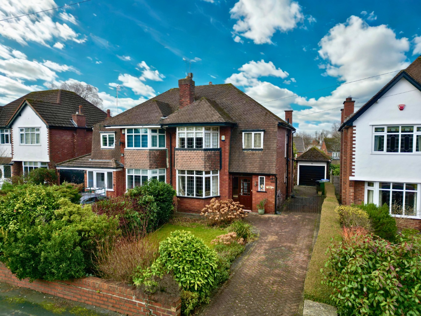 This charming three-bedroom semi-detached home offers a wonderful opportunity to add your own stamp