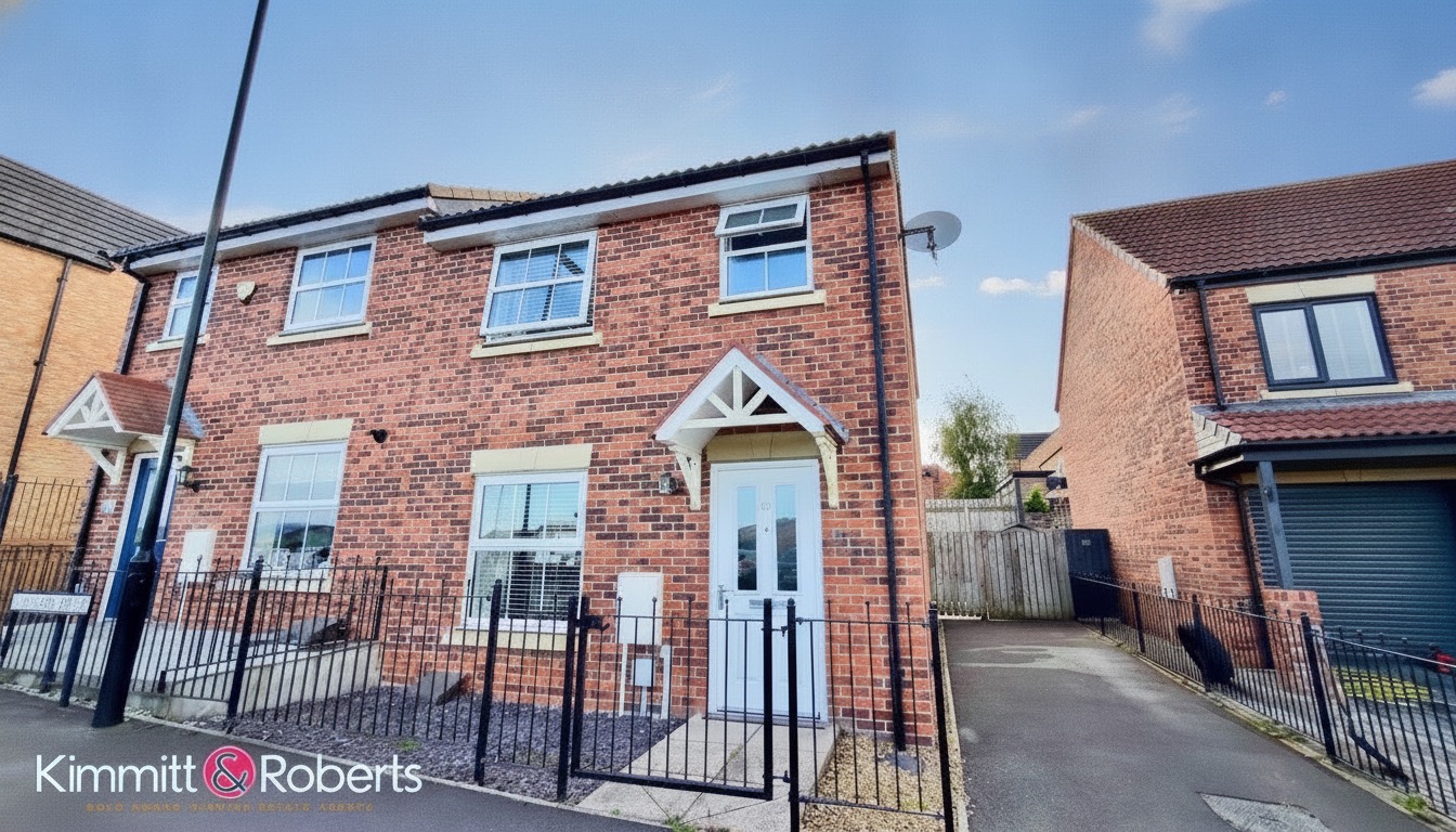 Modern 3-Bed Semi-Detached Home in Easington Lane with South-Facing Garden
