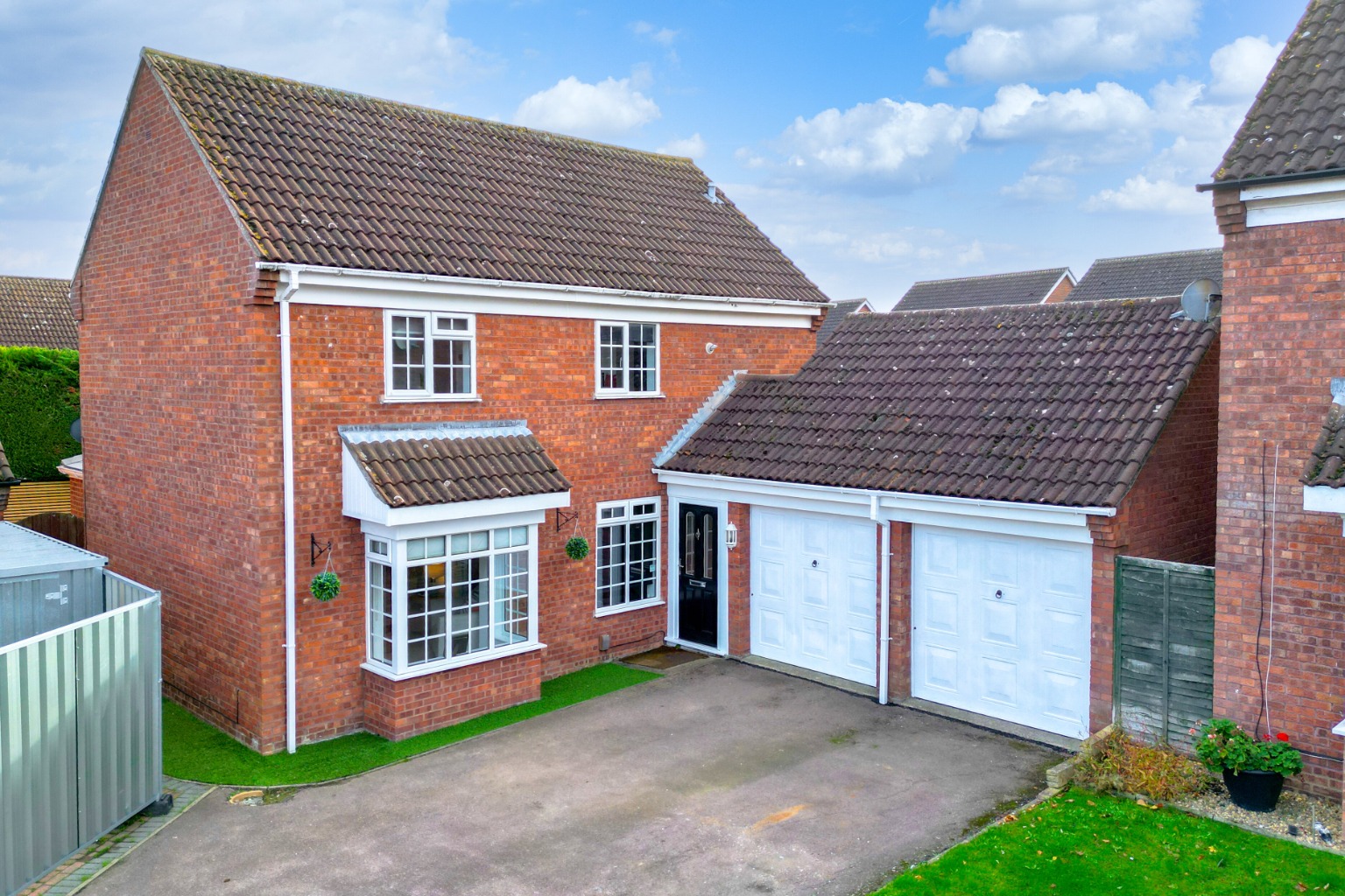 A beautifully presented four-bedroom detached family home, situated on a desirable corner plot