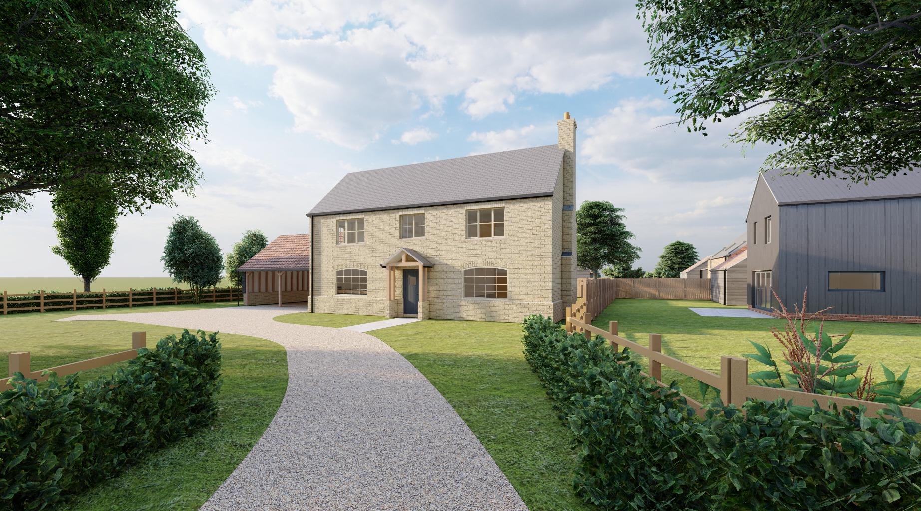 Prestigious Five Bedroom Detached Residence In A Beautiful Setting.